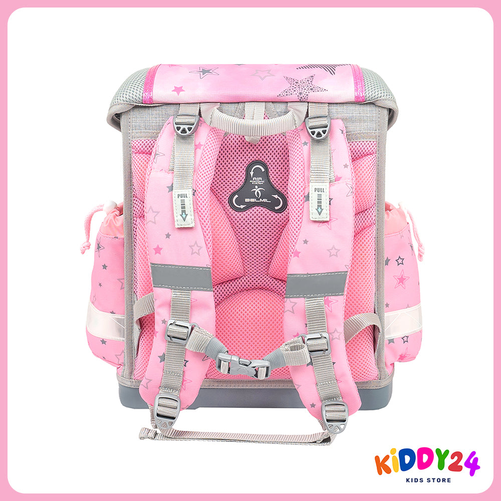 Ergonomisches Schulranzen-Set für Mädchen – Classy Ballet Light Pink (4-teilig)