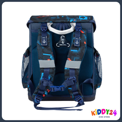 Ergonomisches Schulranzen-Set „PixelTrak“ – Leicht, bequem & perfekt für Jungen