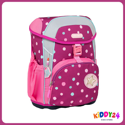 Ergonomisches Schulranzen-Set für Mädchen – Maxi Starry Bubbles (5-teilig)