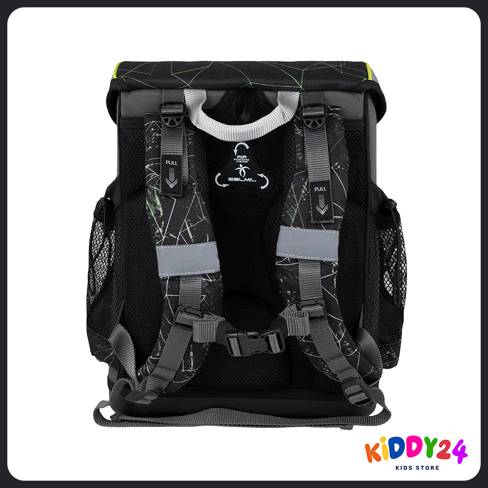 Ergonomisches Schulranzen-Set für Jungen – Black Panther, leicht & bequem