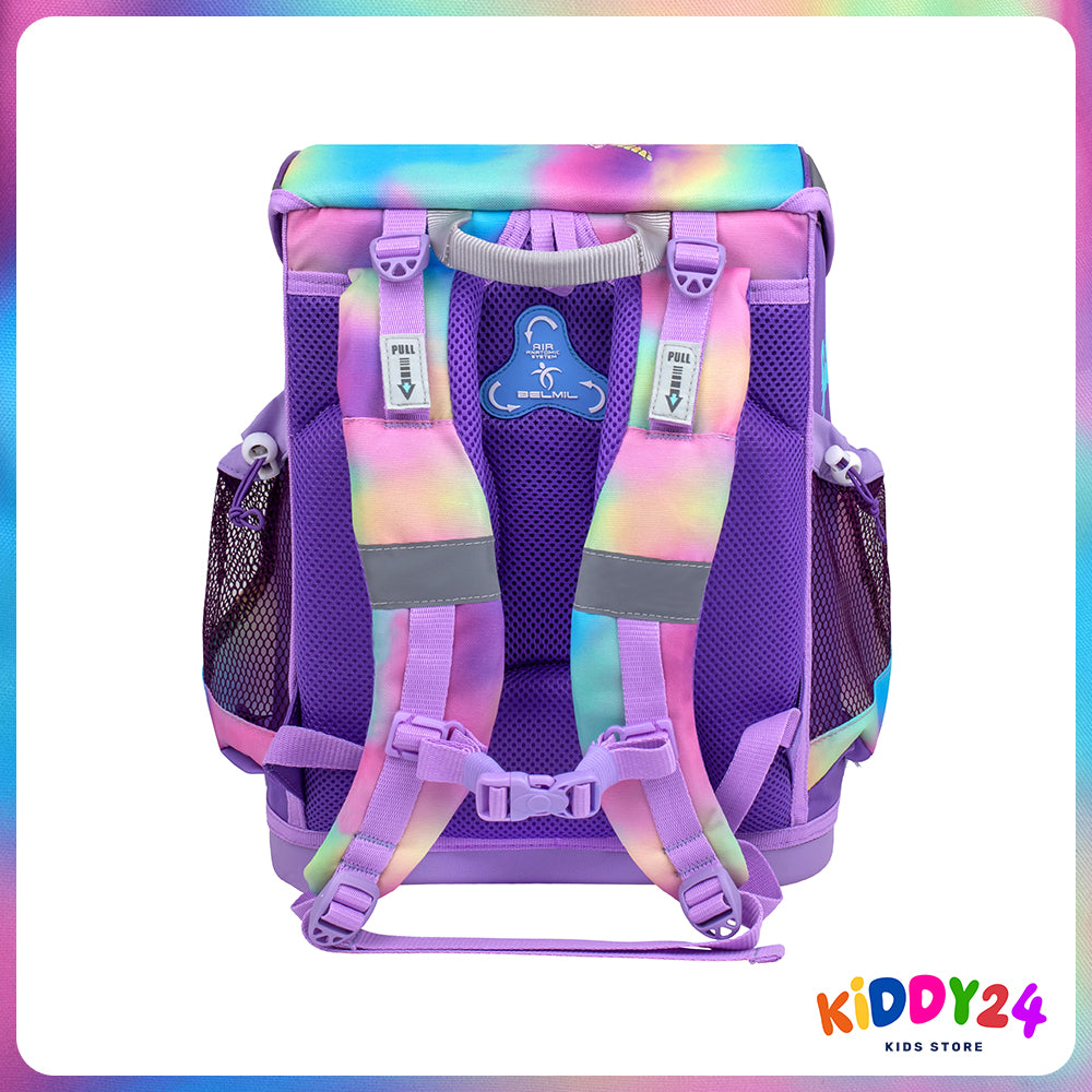 Ergonomisches Schulranzen-Set im „Rainbow Color“-Design – komfortables Set für Mädchen