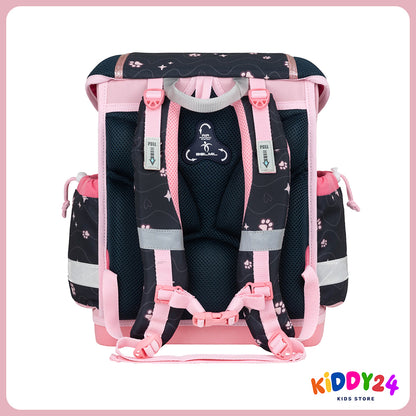 Ergonomisches Schulranzen-Set für Mädchen – Classy Cute Kitten (4-teilig)