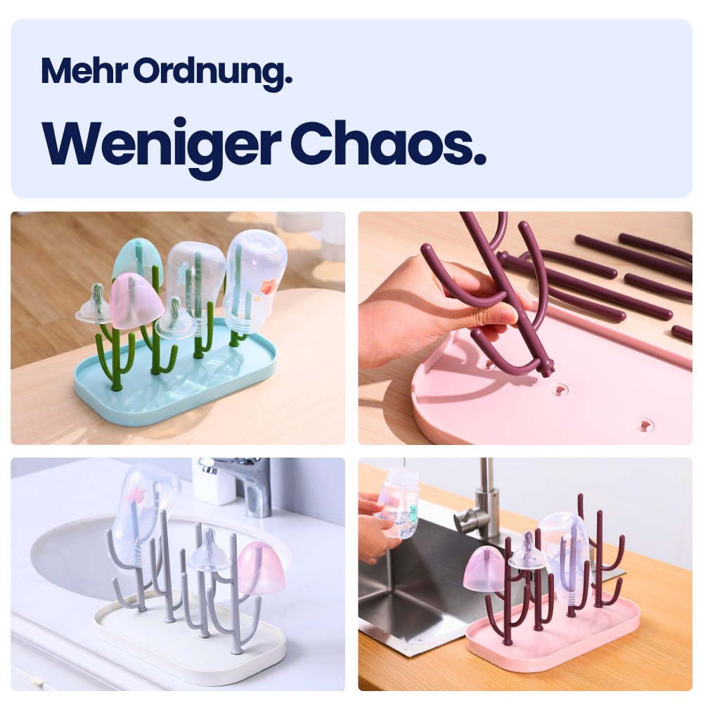 Baby-Flaschentrockner Gestell – Sauber, trocken & alles an seinem Platz
