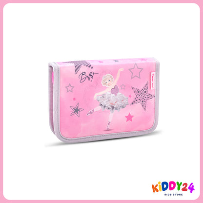 Ergonomisches Schulranzen-Set für Mädchen – Classy Ballet Light Pink (4-teilig)