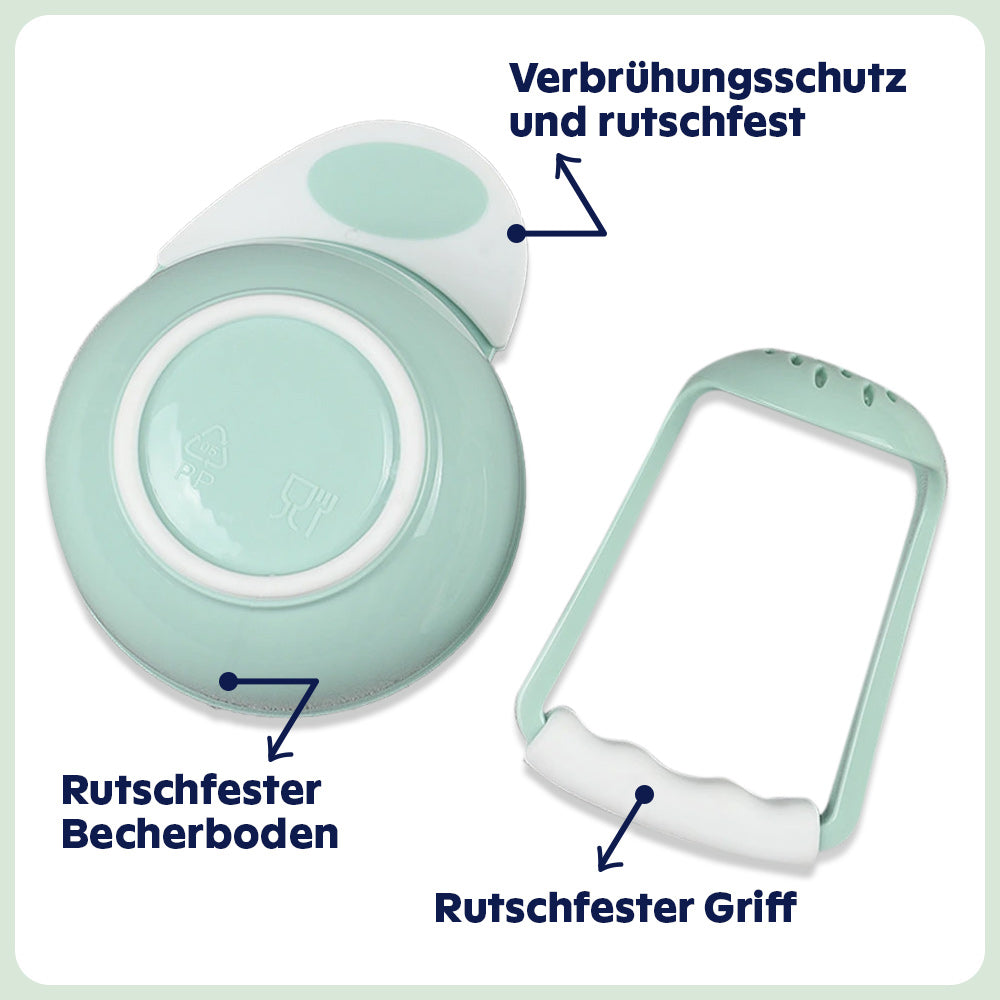 Baby Breischale mit Hand-Zerkleinerer – Frische Beikost einfach zubereiten
