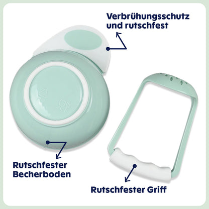 Baby Breischale mit Hand-Zerkleinerer – Frische Beikost einfach zubereiten