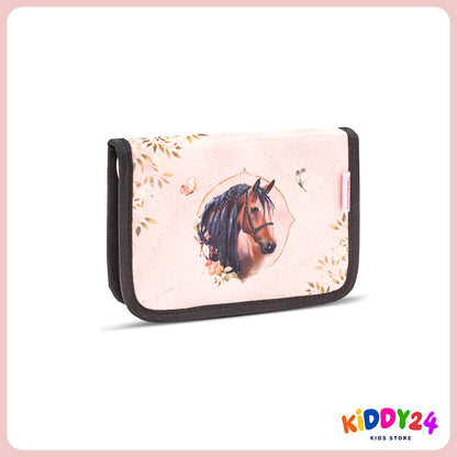 Ergonomisches Schulranzen-Set für Mädchen – Classy Horse Chestnut (4-teilig)