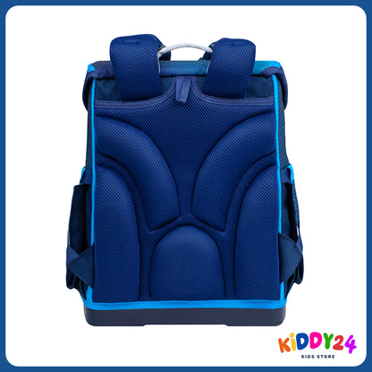 Ergonomisches Schulranzen-Set für Jungen – Racing Blue Neon
