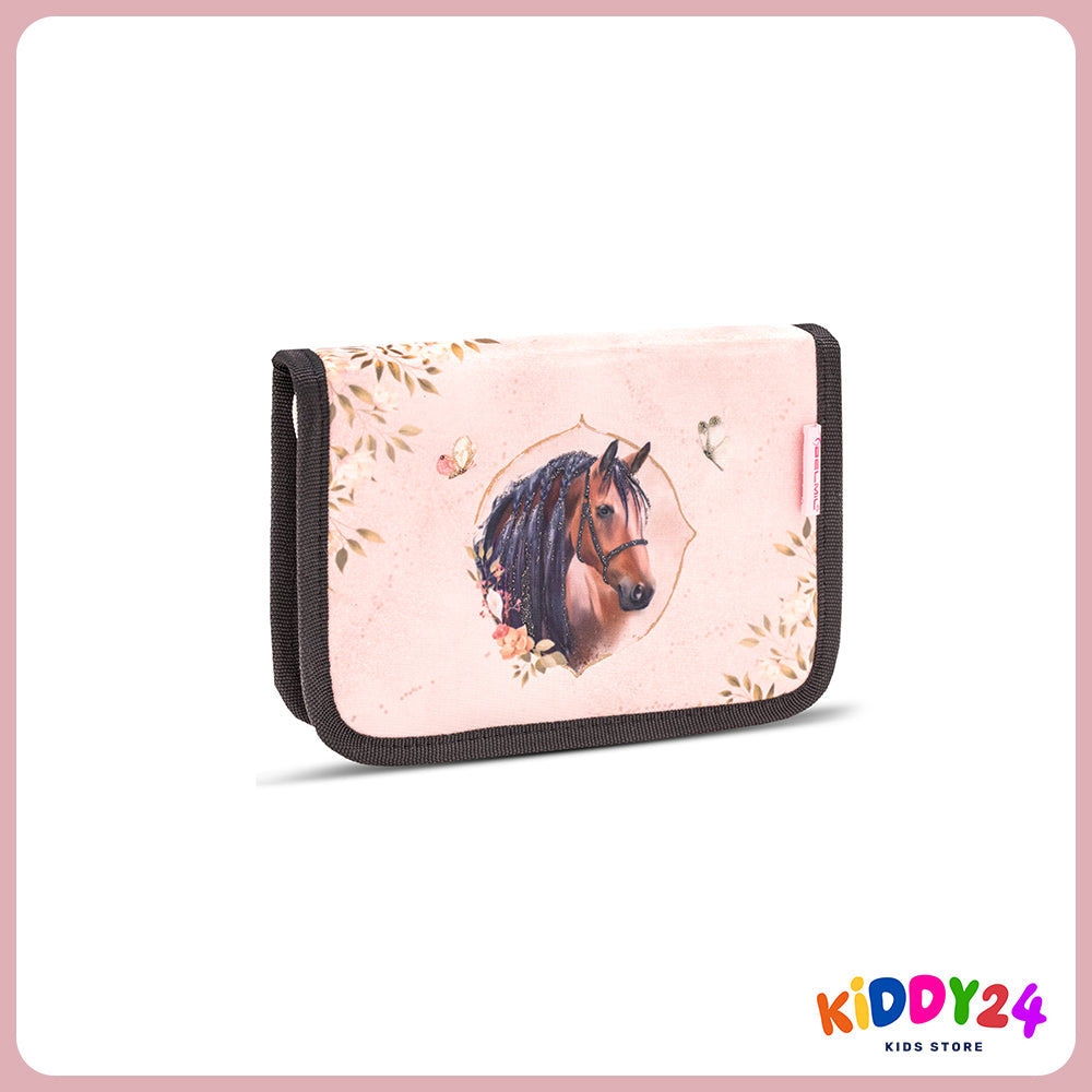 Schulranzen-Set „Horse Chestnut“ – ergonomisch, superleicht & perfekt für kleine Pferdefans