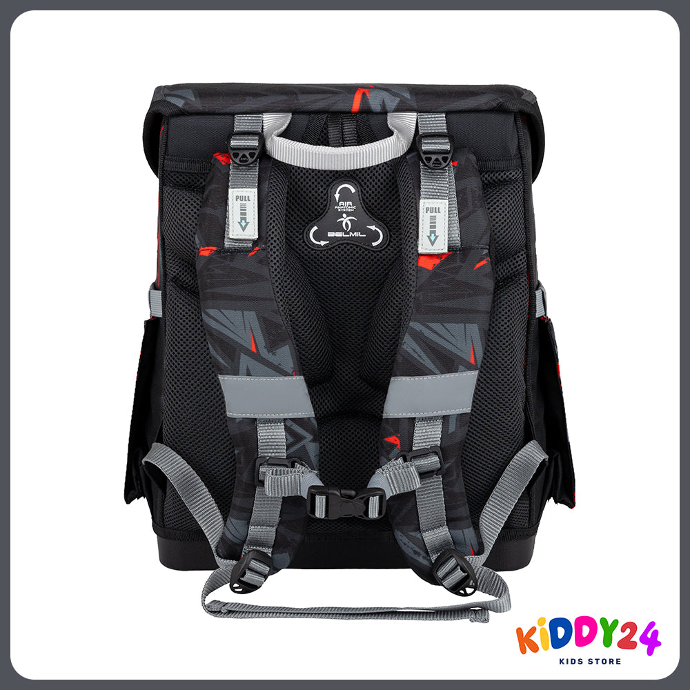 Ergonomisches 5-teiliges Schulranzen-Set für Jungen – Ninja Design