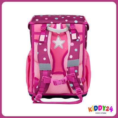 Ergonomisches Schulranzen-Set für Mädchen – Maxi Starry Bubbles (5-teilig)