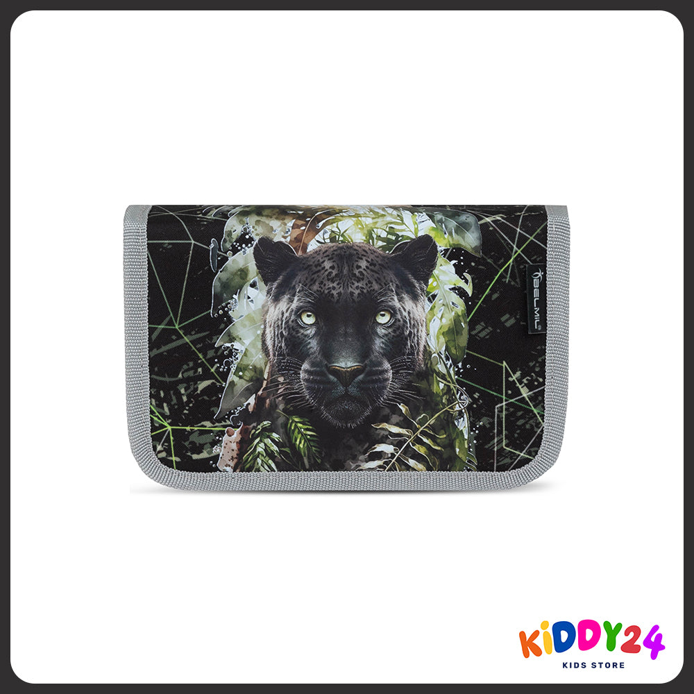 Ergonomisches Schulranzen-Set für Jungen – Classy Black Panther (4-teilig)