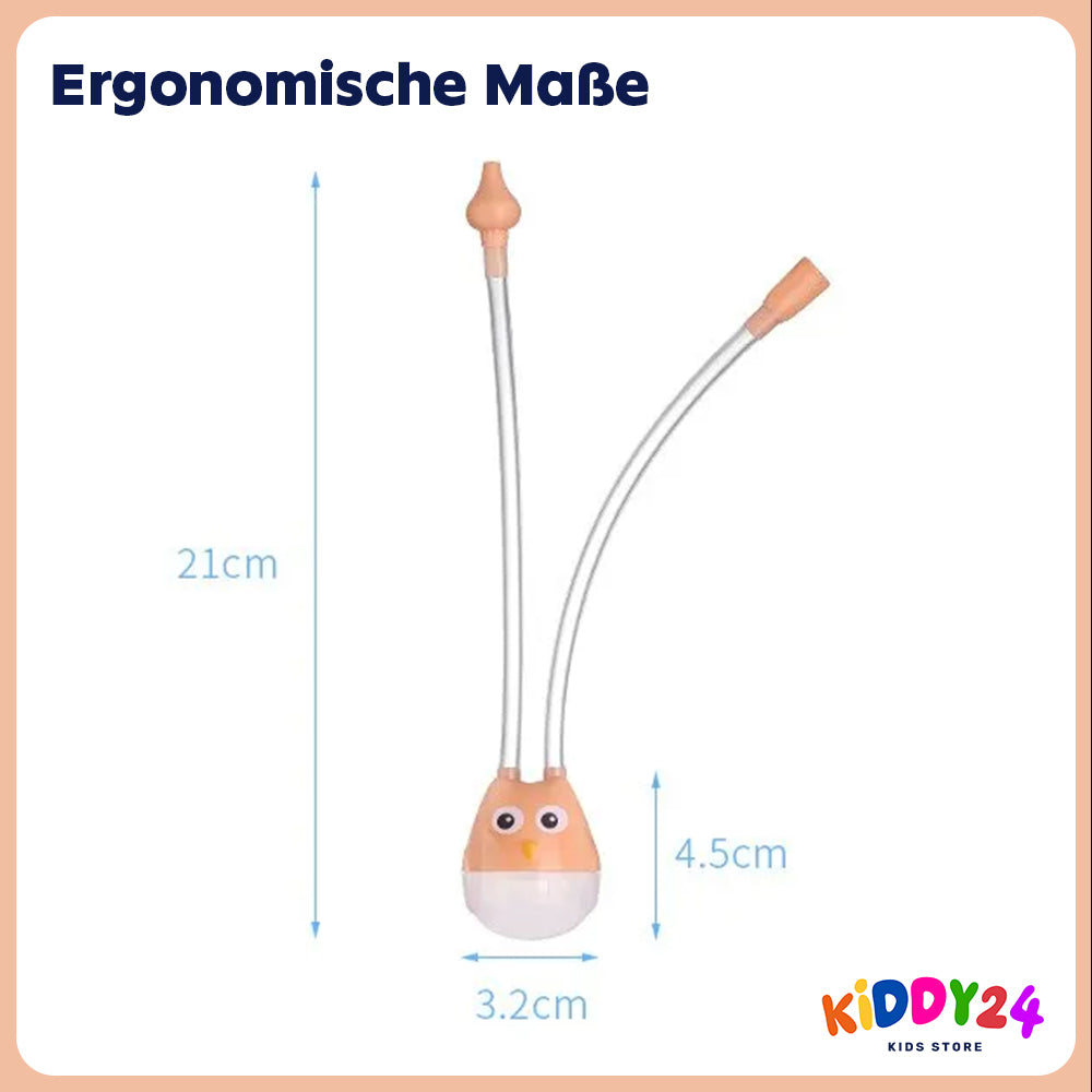 Baby-Nasensauger mit Mundstück & Rücklaufschutz – Hygienisch & effektiv