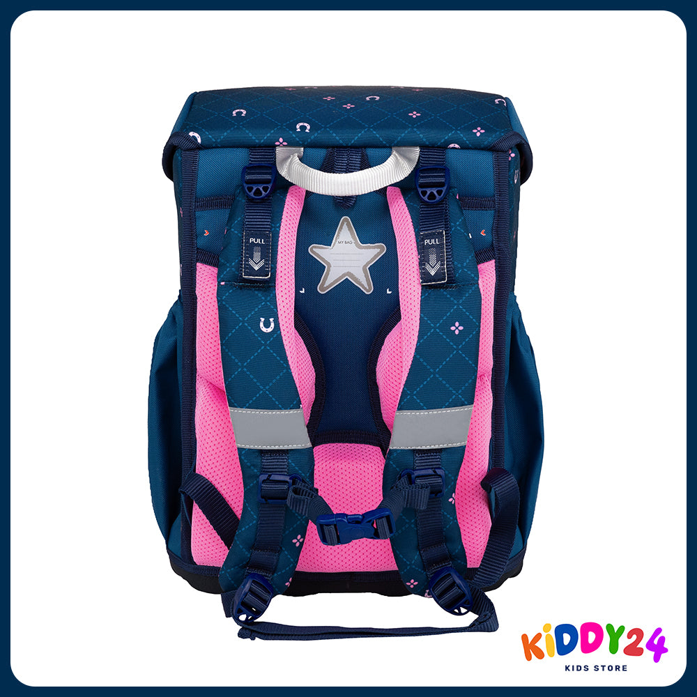 Ergonomisches Schulranzen-Set für Mädchen – Maxi Meet Your Horses (5-teilig)