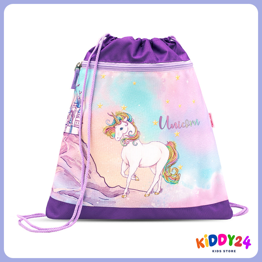Ergonomisches Rainbow Unicorn Magic Schulset für kleine Prinzessinnen