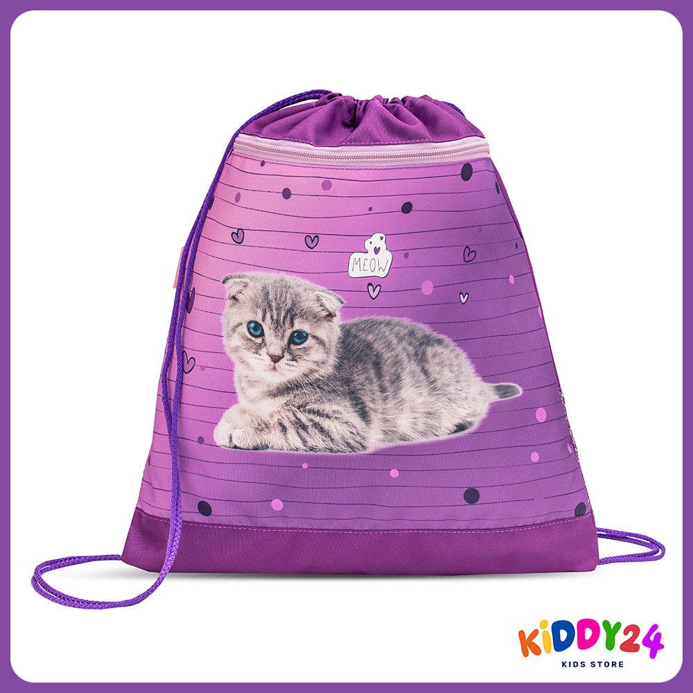 Ergonomisches Schulranzen-Set im „Little Caty“-Design – komfortables Set für Mädchen