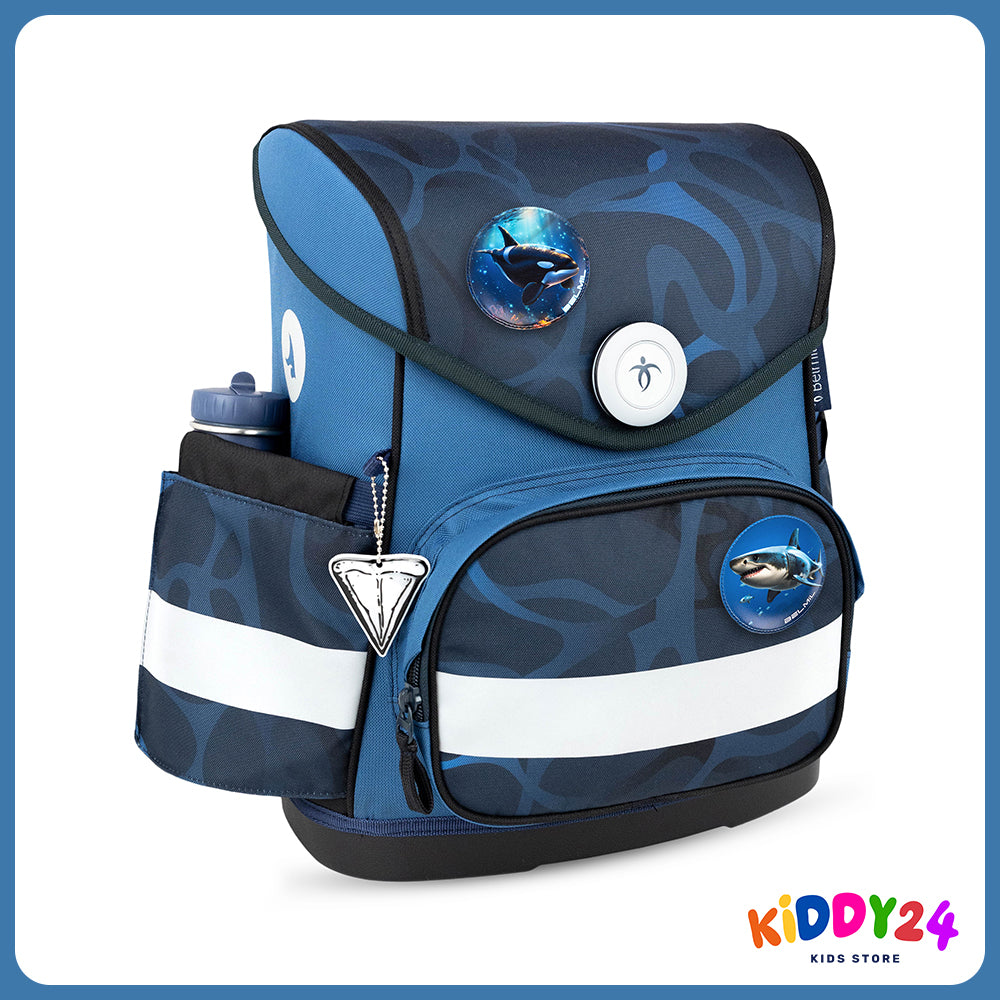 Ergonomisches Schulranzen-Set für Jungen – Compact Wave Storm