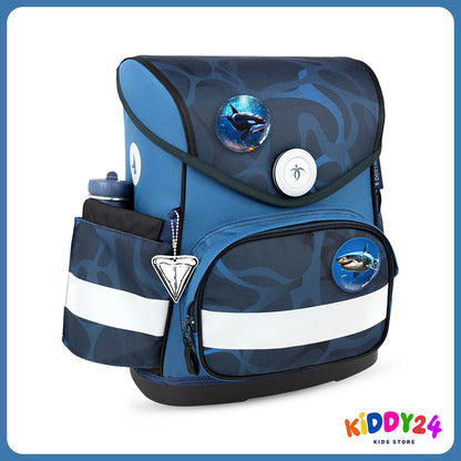 Ergonomisches Schulranzen-Set für Jungen – Compact Wave Storm