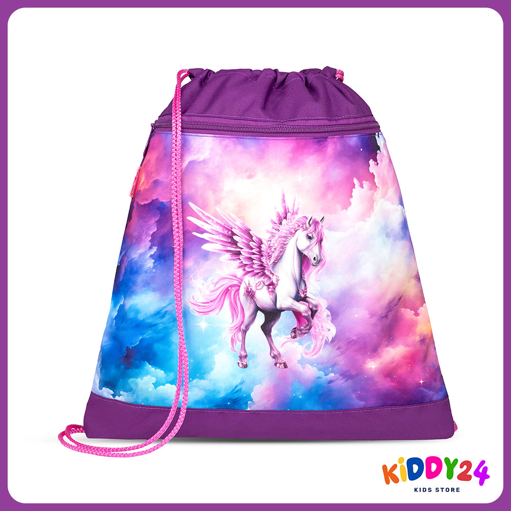 Ergonomisches Schulranzen-Set im „Pegasus“-Design – komfortables Set für Mädchen