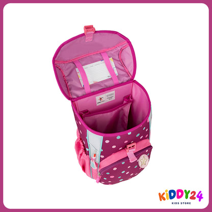 Ergonomisches Schulranzen-Set für Mädchen – Maxi Starry Bubbles (5-teilig)