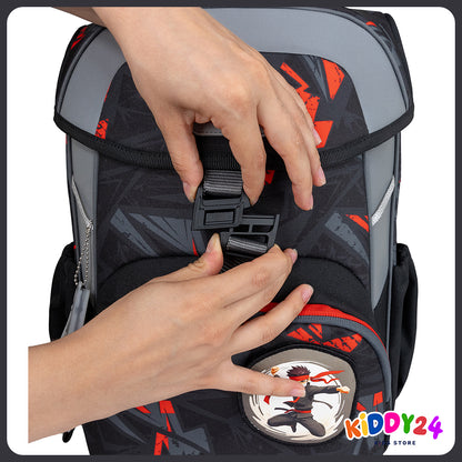 Ergonomisches Schulranzen-Set für Jungen – Maxi Ninja (5-teilig)