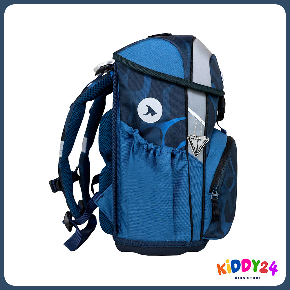 Ergonomisches Schulranzen-Set für Jungen – Maxi Wave Storm (5-teilig)